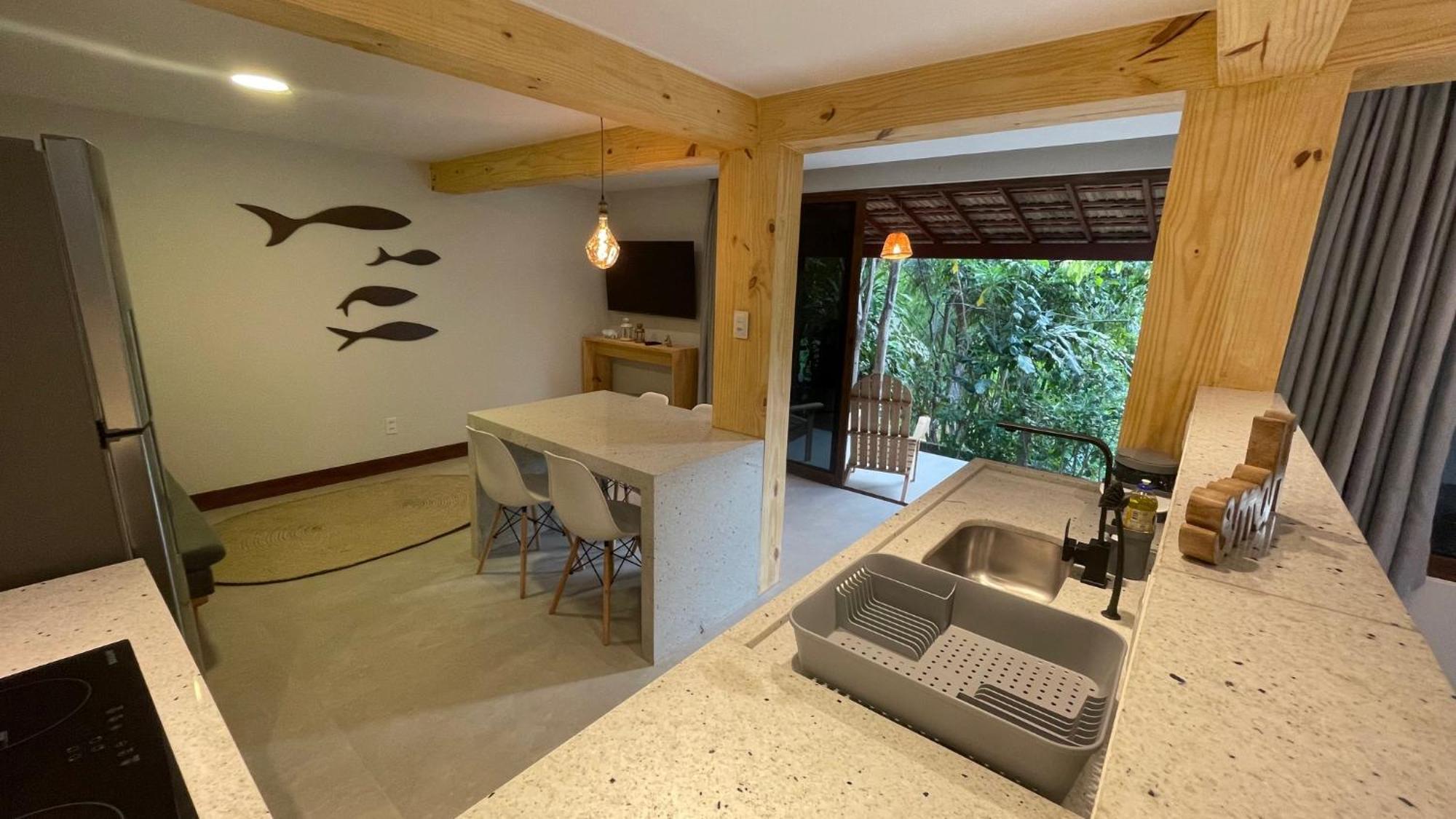 Loft Novo Em Morro De Sao Paulo Apartment Luaran gambar