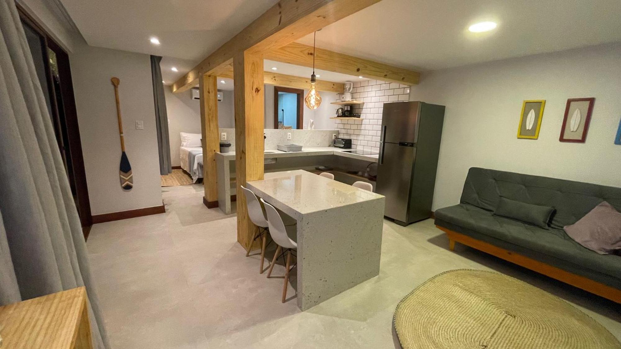 Loft Novo Em Morro De Sao Paulo Apartment Luaran gambar